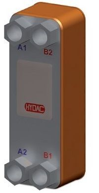  Паяный теплообменник HYDAC HEX S610-40