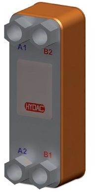  Паяный теплообменник HYDAC HEX S610-50